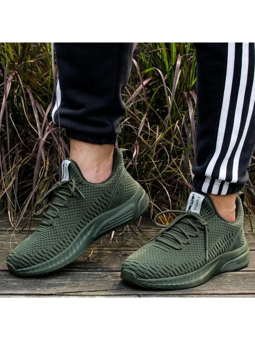 Lightweight Breathable Slip-On Walking Shoes | Non-Slip Tennis & Running